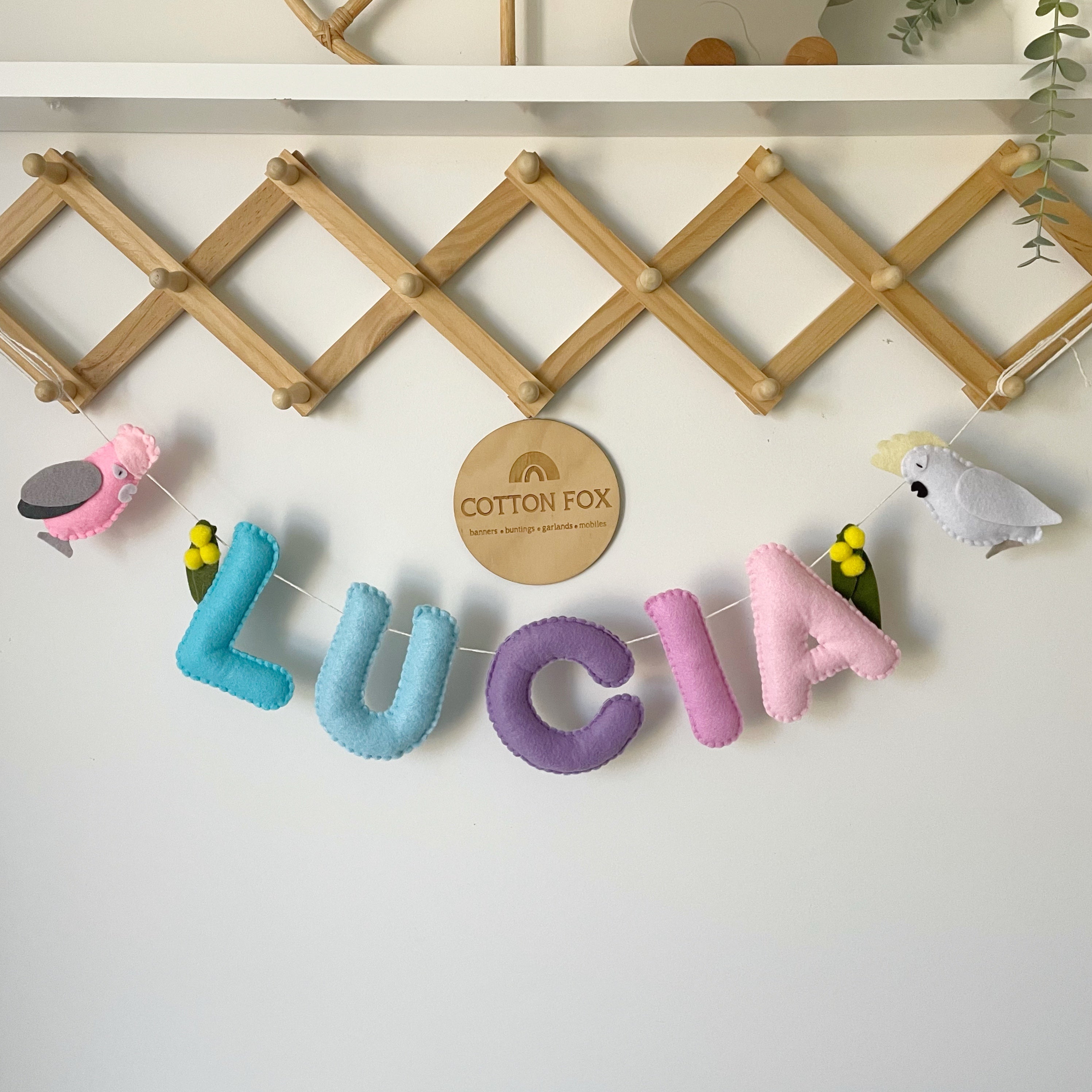 Australian Animal Name Bunting