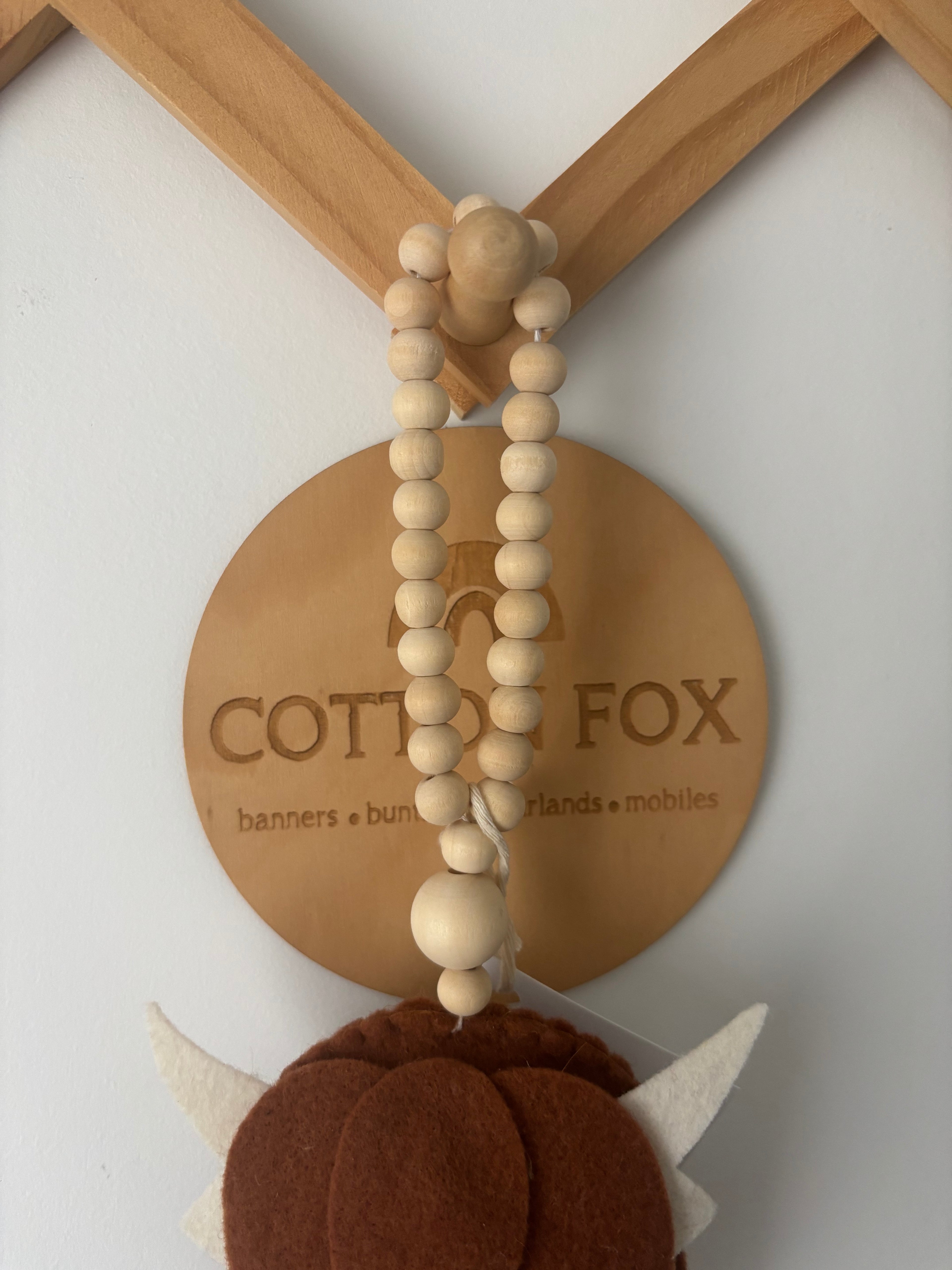 Highland Cow Wall Hanging