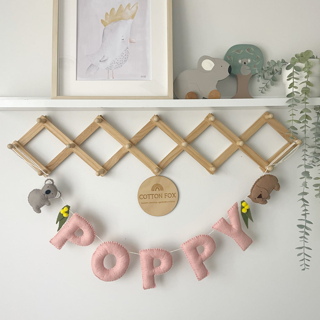 Australian Animal Name Bunting