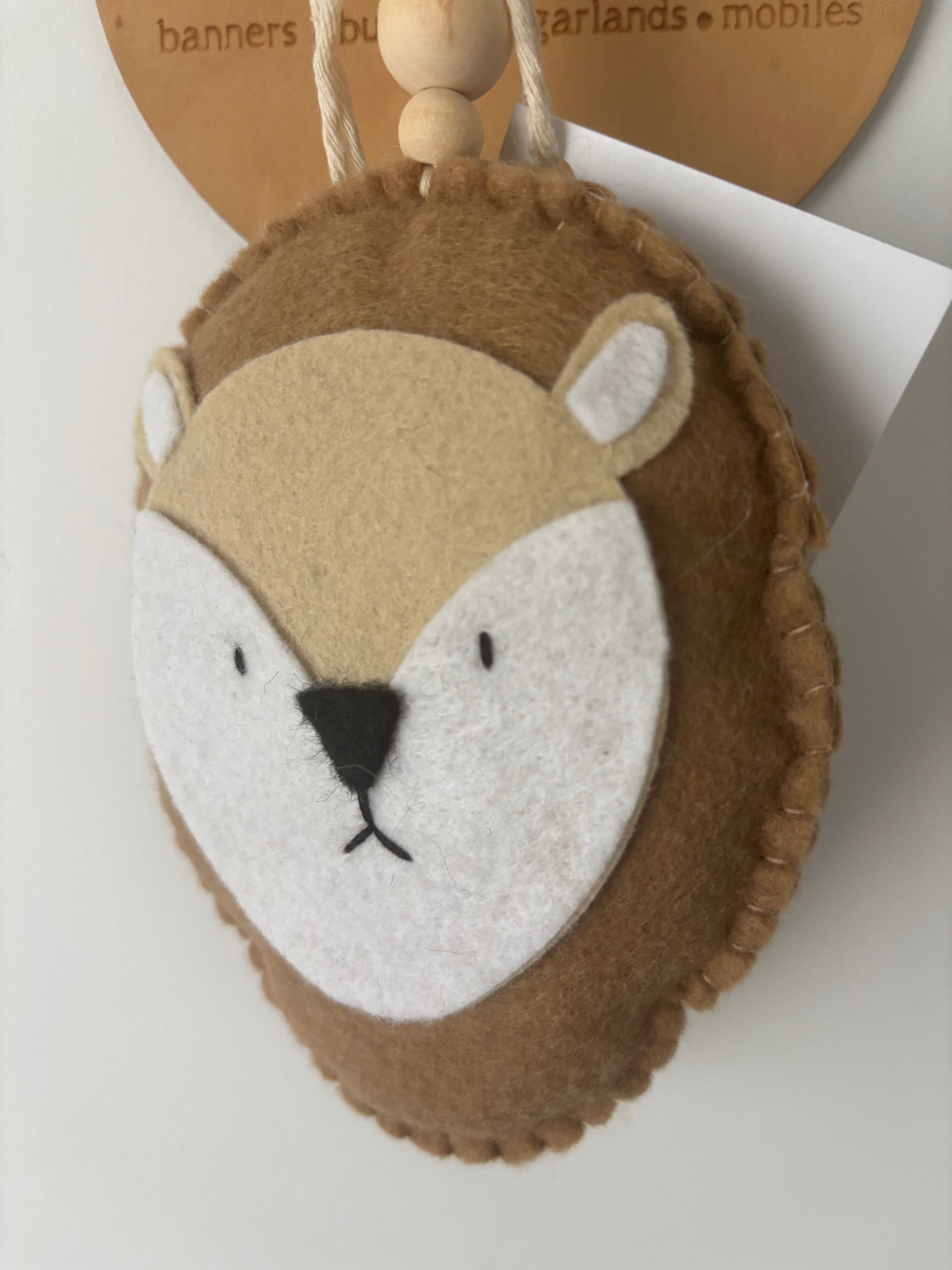 Lion Wall Hanging