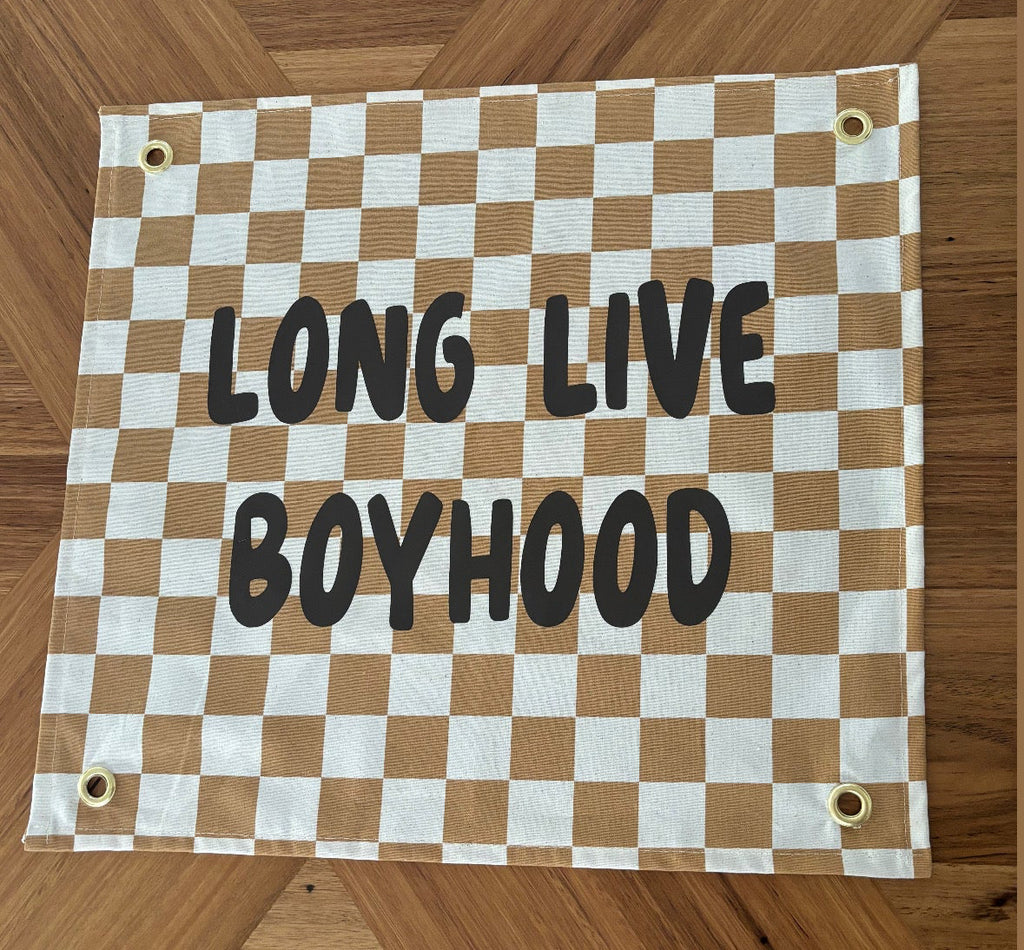 Long Live Boyhood Banner