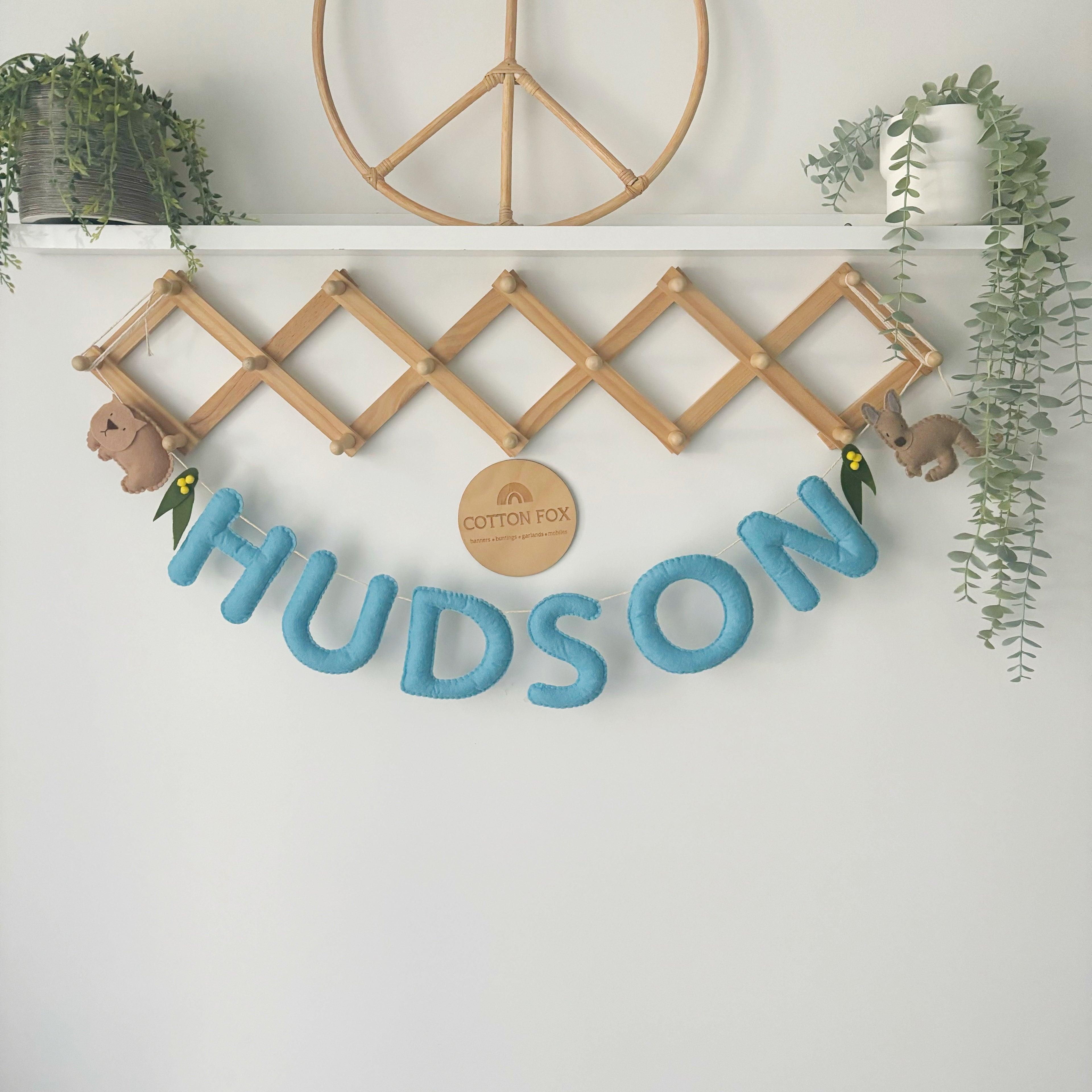 Australian Animal Name Bunting