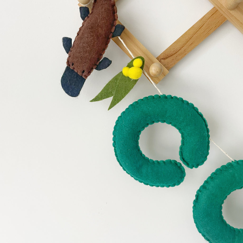 Australian Animal Name Bunting