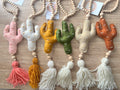 Cactus Beaded Wall Hanging