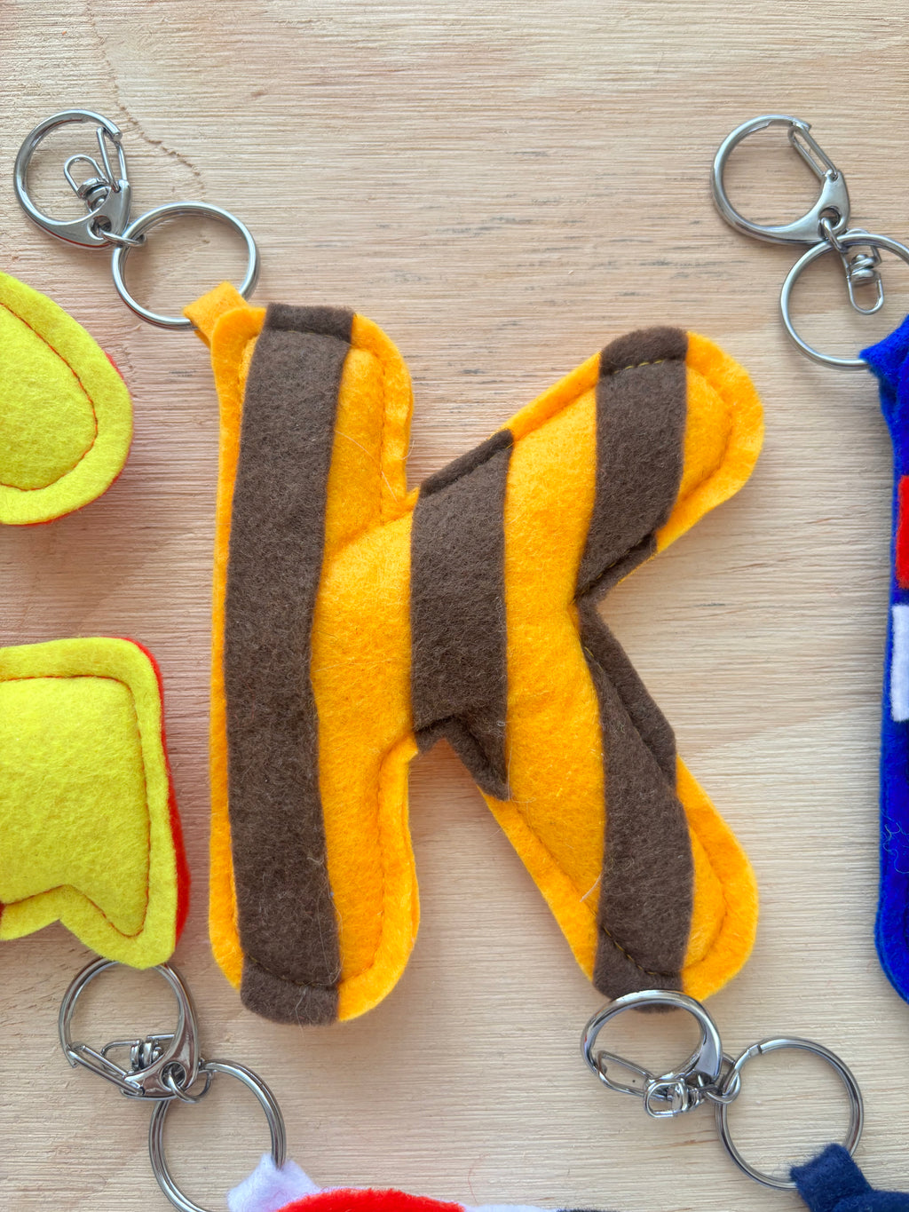 AFL Footy Letter Keyring