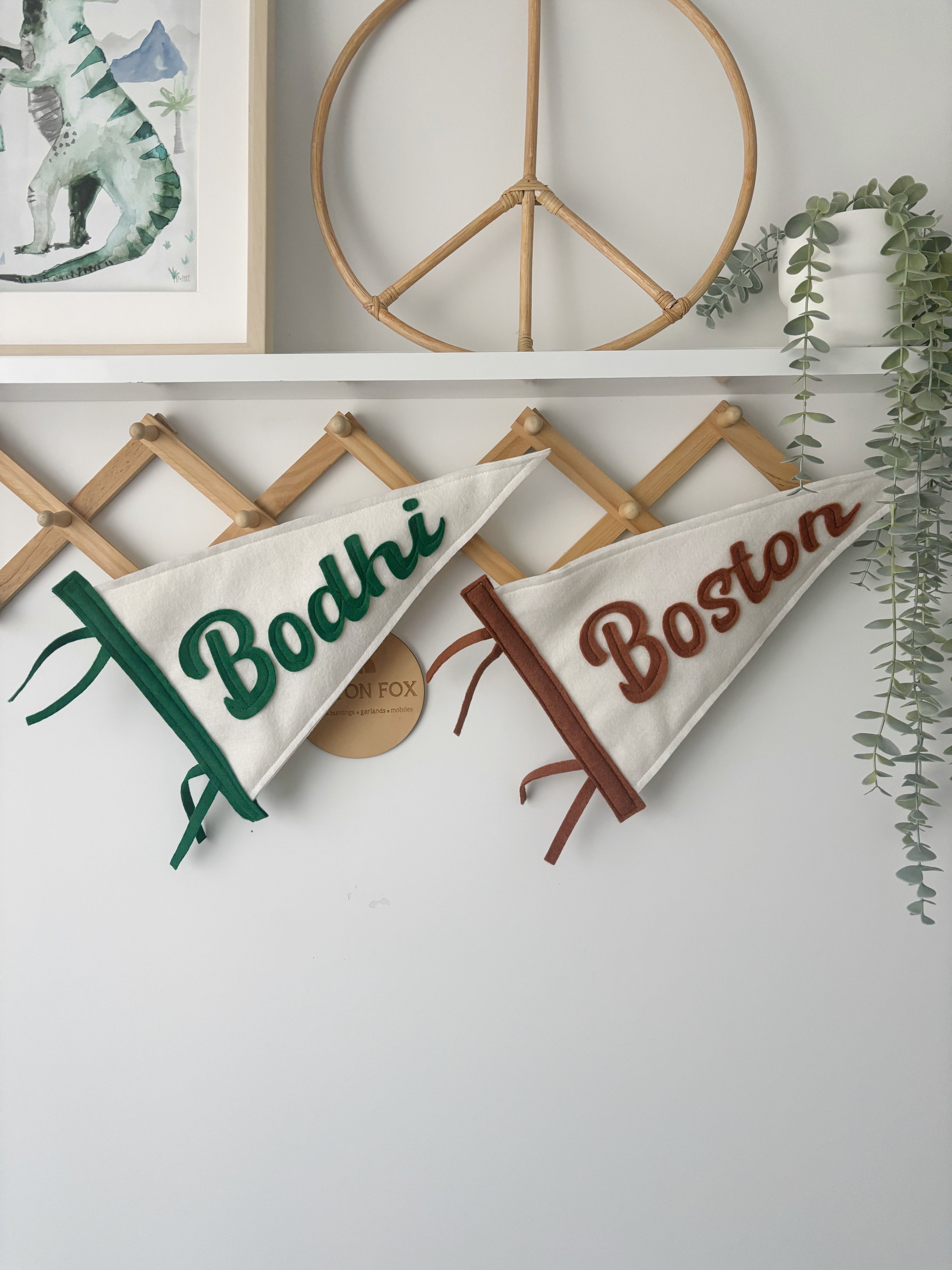 Pennant Flag Personalised