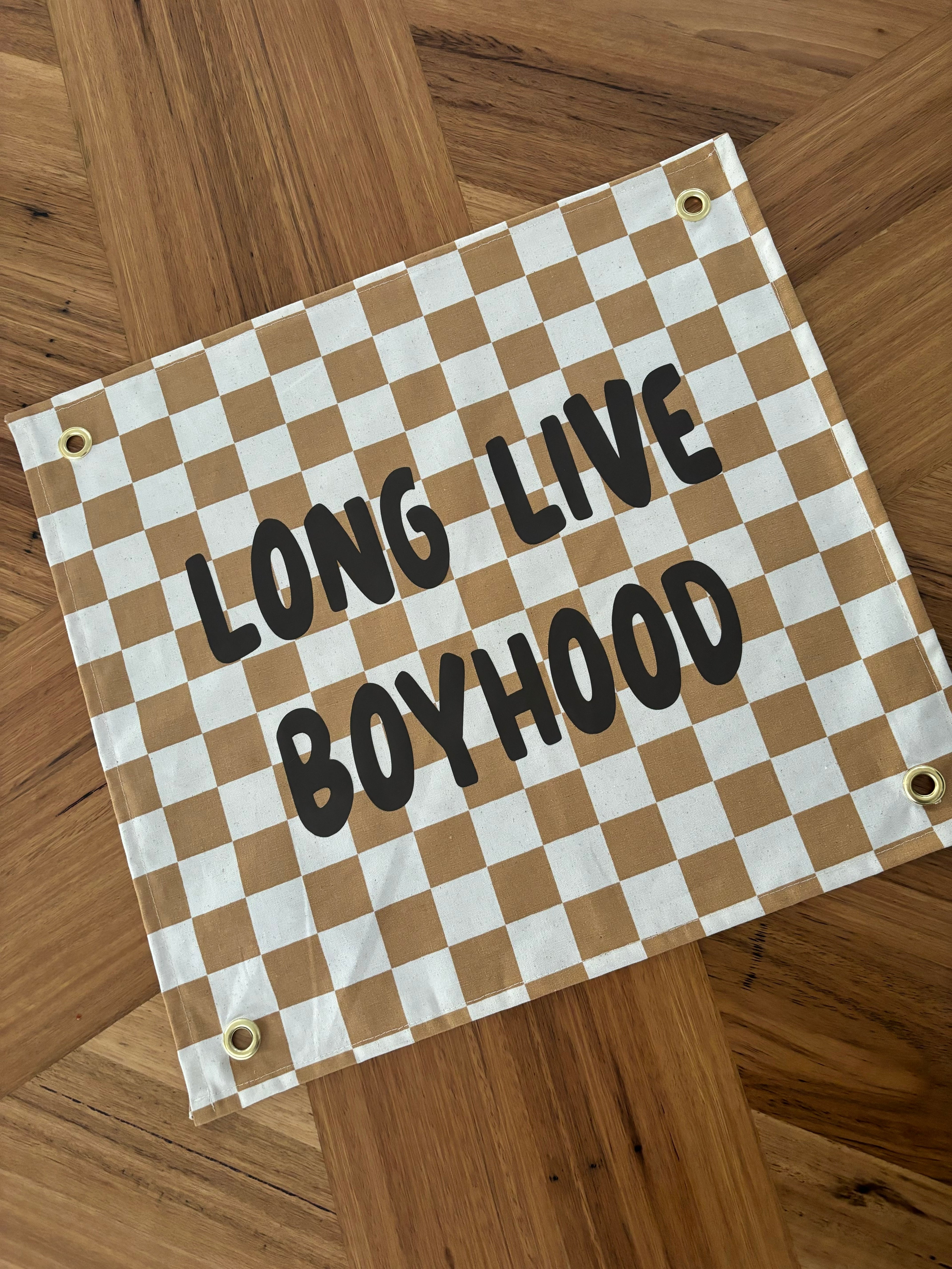 Long Live Boyhood Banner