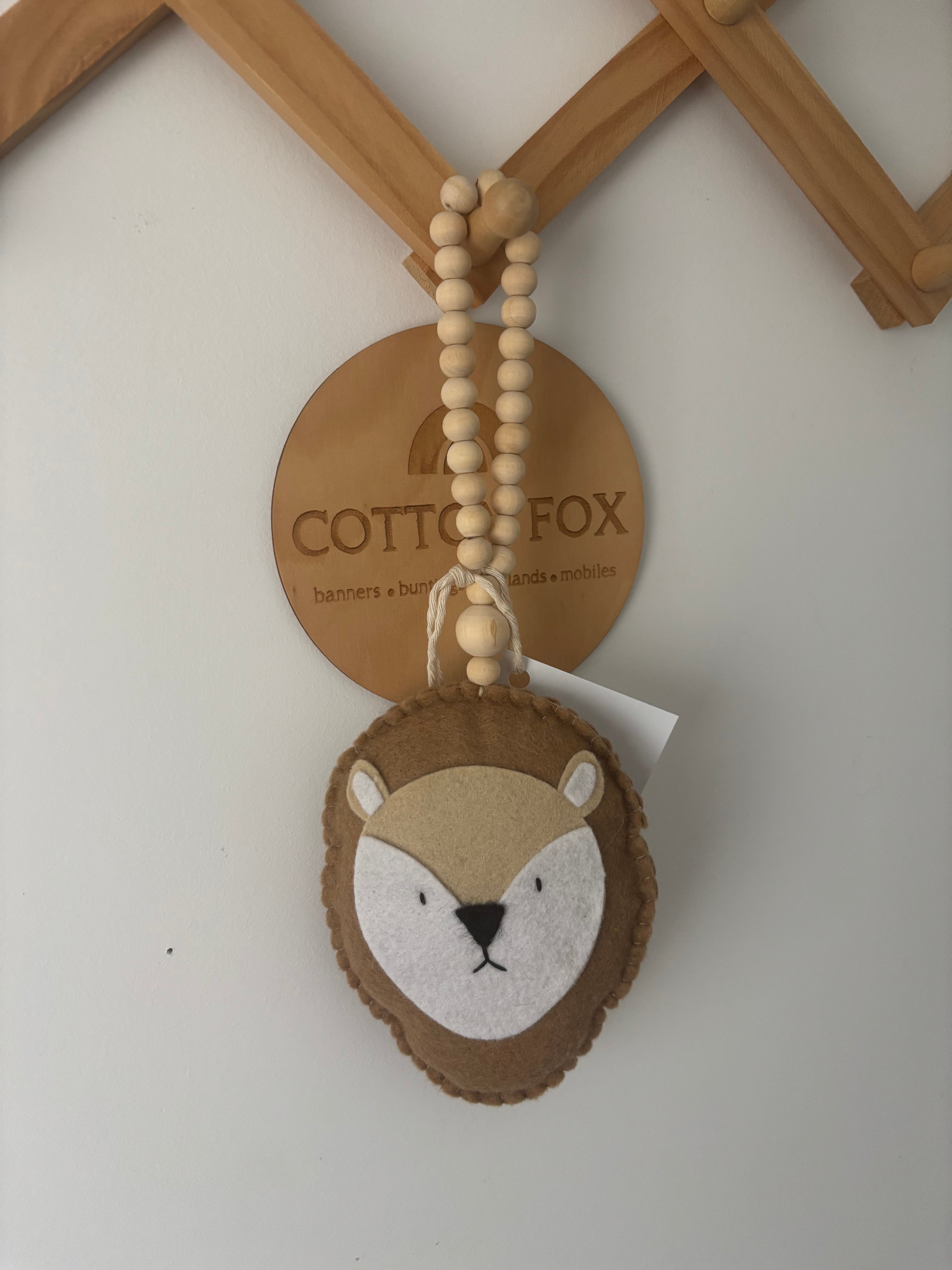 Lion Wall Hanging
