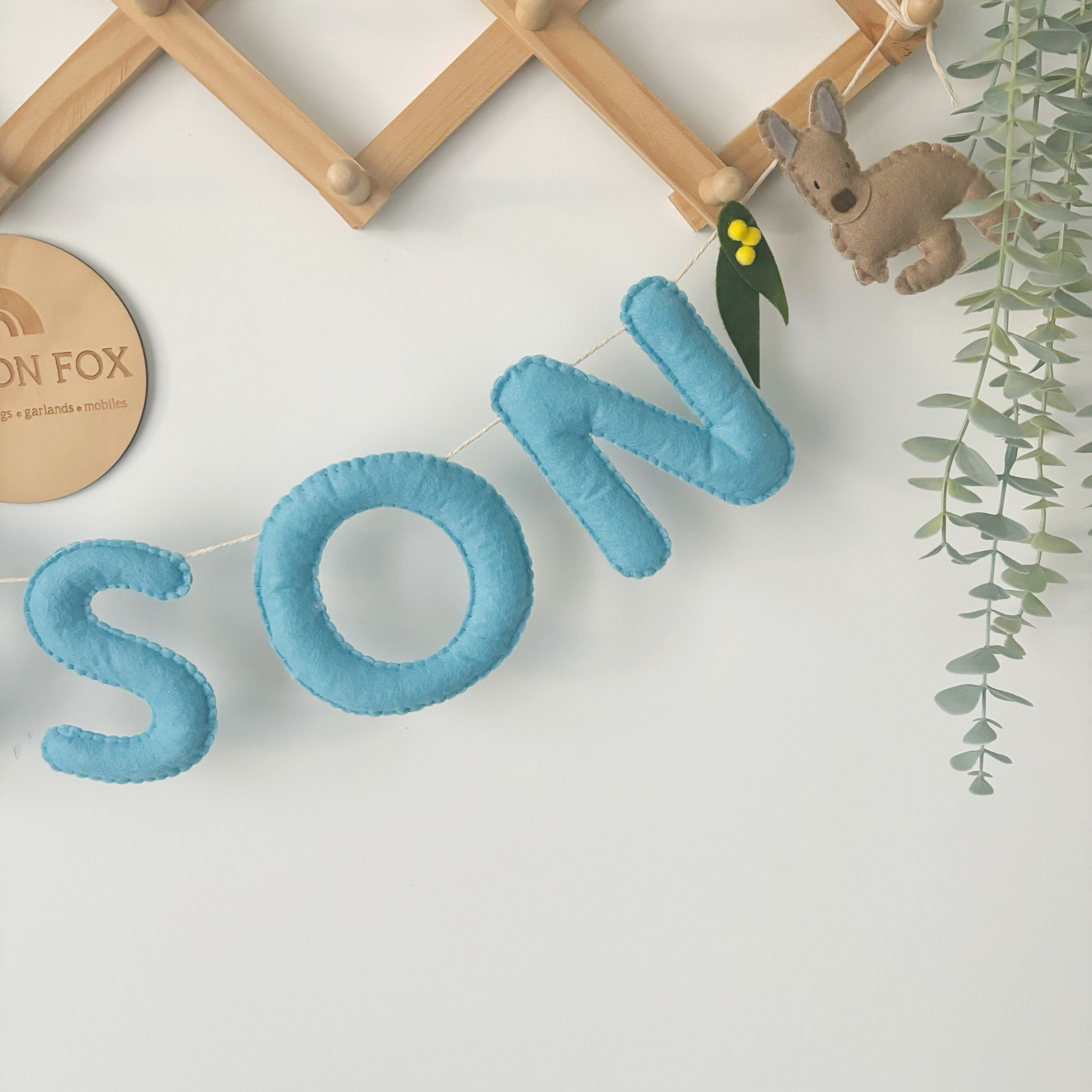 Australian Animal Name Bunting