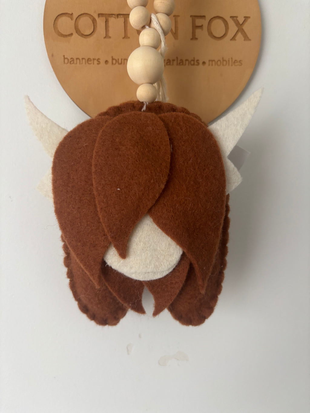 Highland Cow Wall Hanging