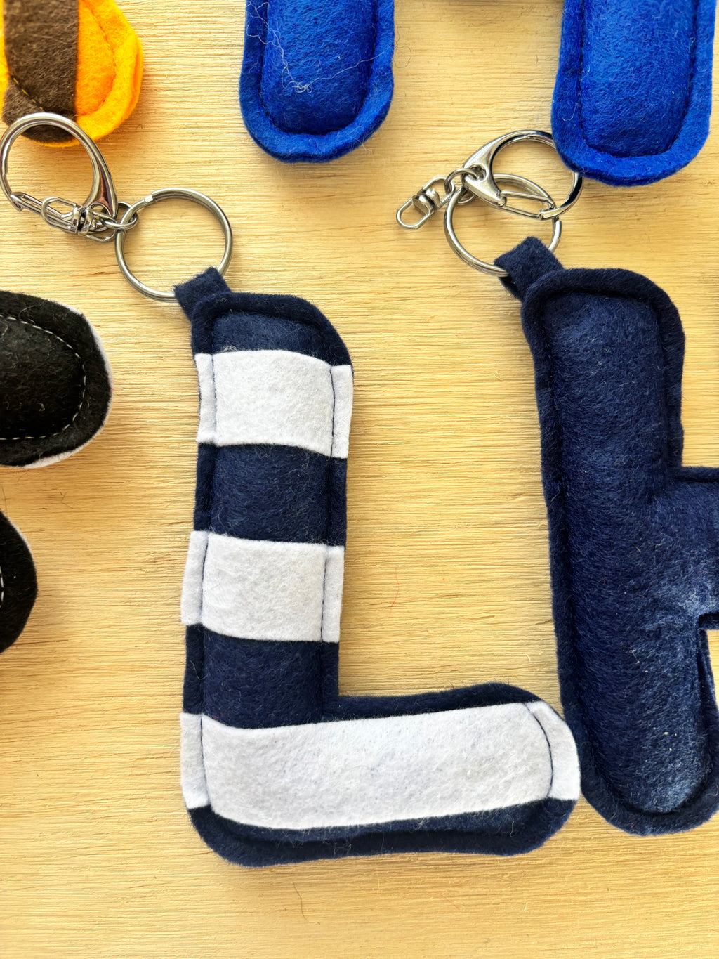AFL Footy Letter Keyring