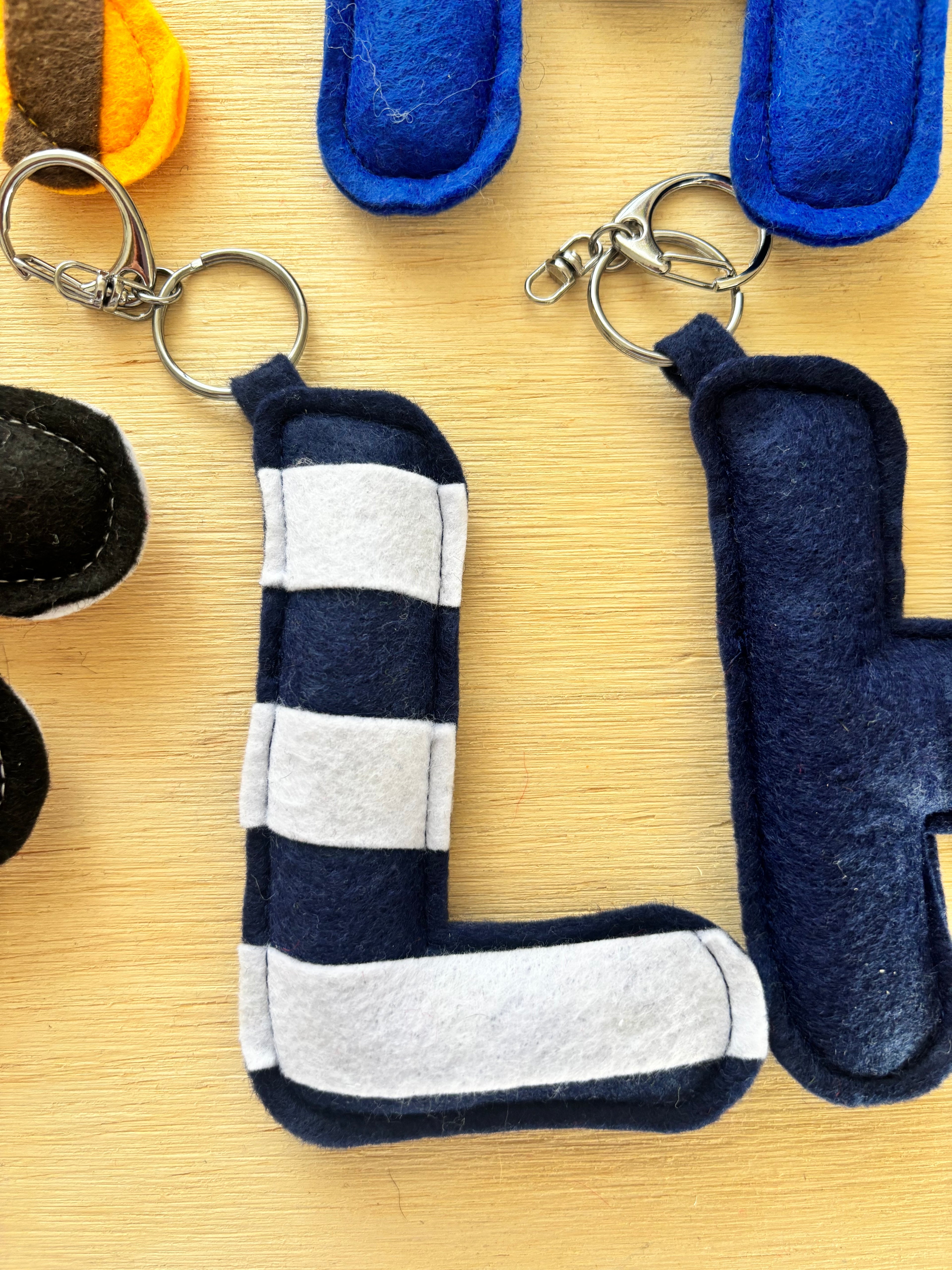AFL Footy Letter Keyring