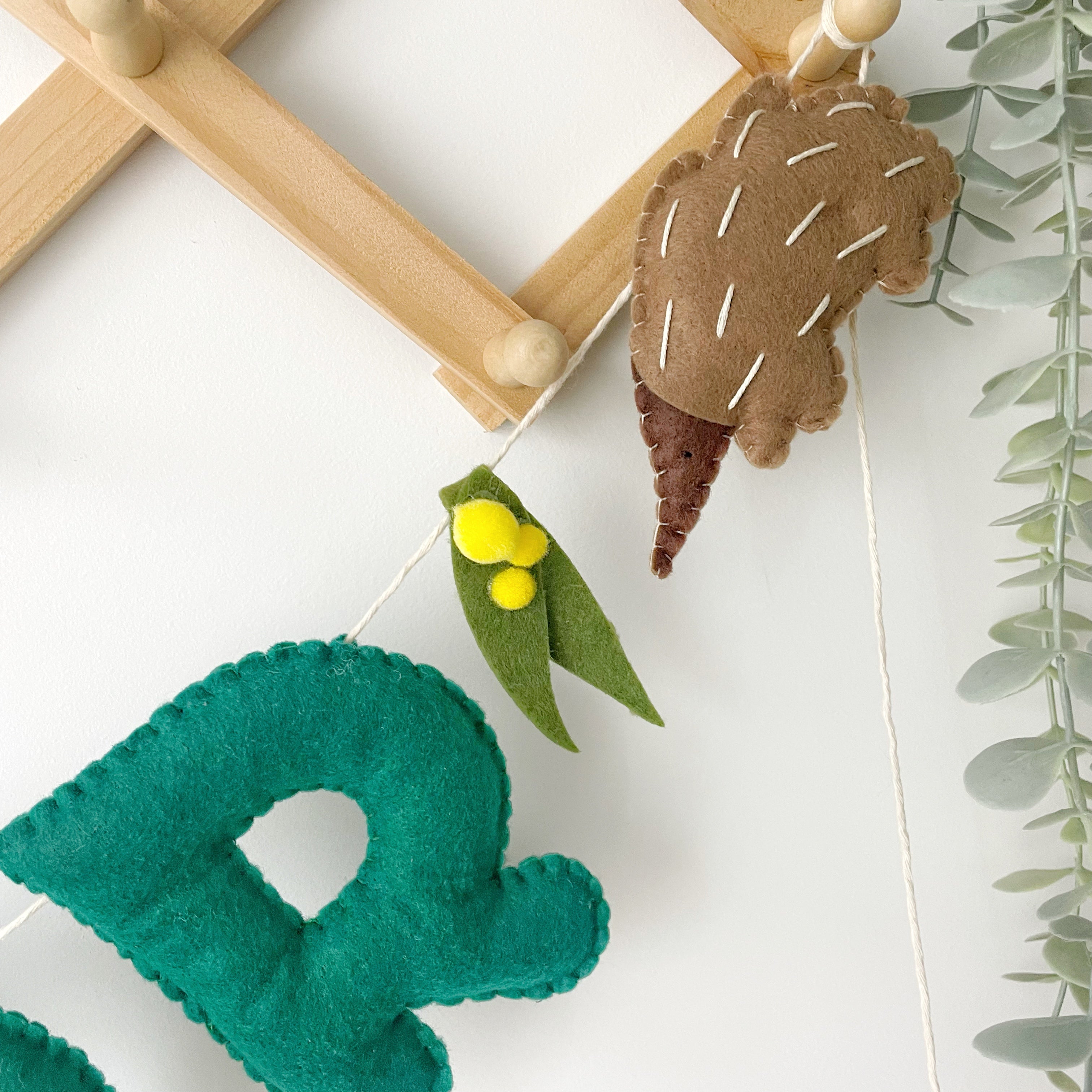 Australian Animal Name Bunting