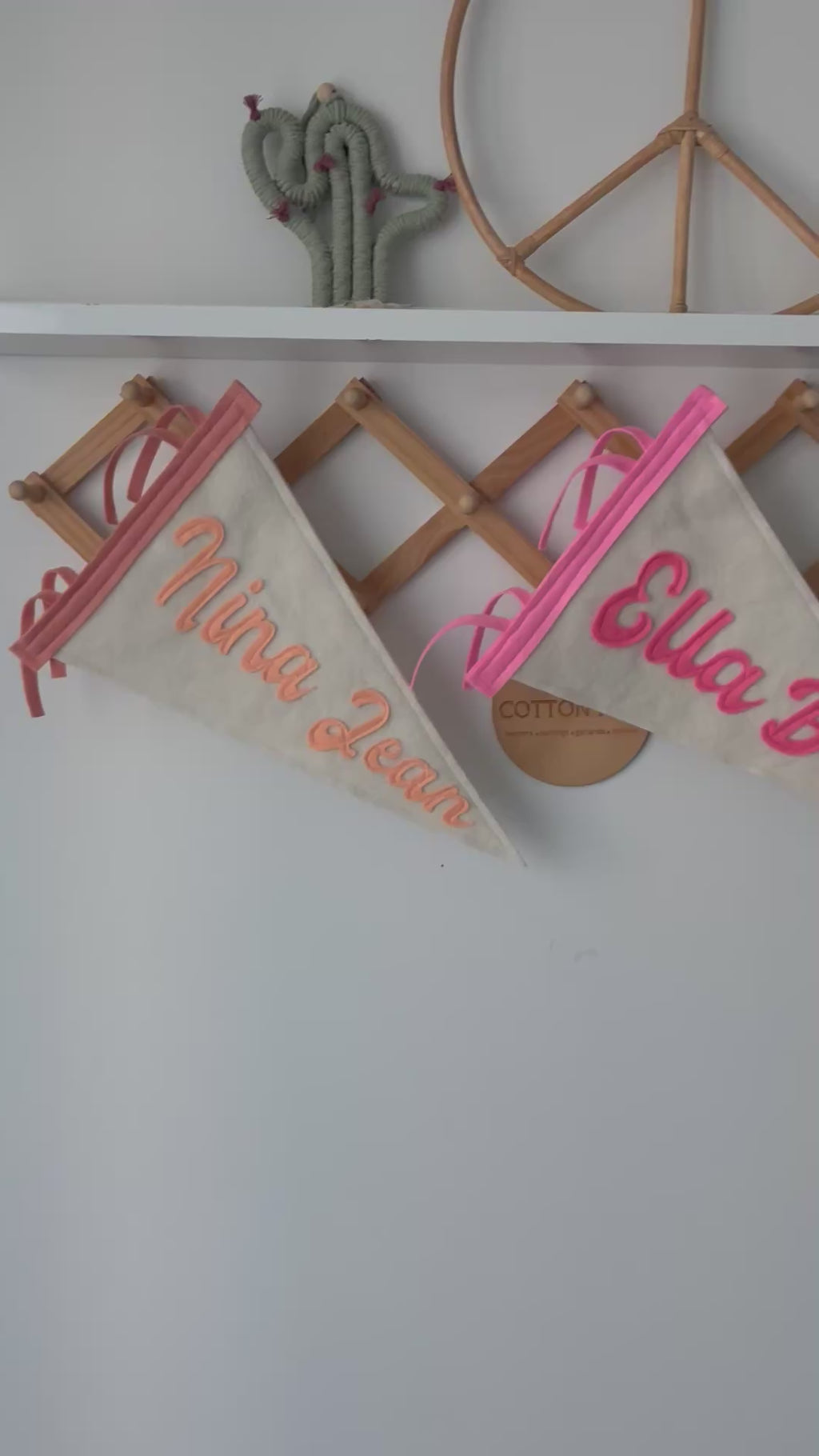 Pennant Flag Personalised